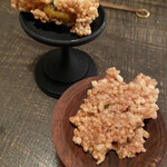 余市SAGRA - おこげの雲丹サンド