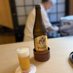 山玄茶 - 乾杯はいつもの瓶ビールからね(^_-)-☆