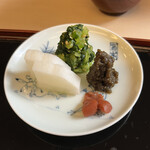 山玄茶 - お漬物もレベル高し！