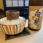 山玄茶 - ②白菊(石川県)奥能登の爽やかなキリッとした口当たり。和食と合う辛口です。