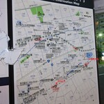 かわごえ - 与野駅周辺案内 ※店舗位置を図示