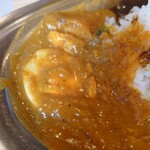 カレーの店 SPICE - チキン・エリアのエッグ。