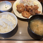 Yayoi Ken - から揚げ定食　690円