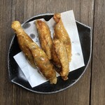 博多もつ鍋五郎 - 鳥皮ギョーザ