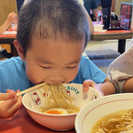 佐野ラ－メン たかの - がっつく息子っち❣️