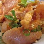 Irori Sakaba Tarafuku - 厚みのある鶏肉はコチュジャン風味
