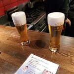 BAR LEON  - 先ずは生ビールですね！