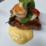 ビストロ ボルドール - 天然ヒラメと海老のパイ焼き