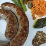 ビストロ ボルドール - 自家製極太ソーセージ