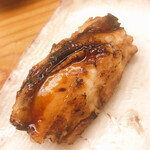 鮨おばな - 対馬スペシャルの穴子の炙り