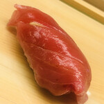 鮨おばな - 佐渡の定置網の中トロ。文句無し