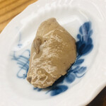 鮨おばな - ノドグロの肝の煮付け。お酒のアテに最高