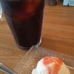 カフェ&キッチン マナビ - ランチセットのドリンク&デザート