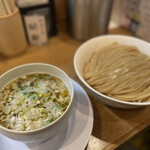 中華そば桐麺 - 料理写真:あっさりつけ麺＋麺大盛