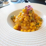 小菜一碟 - 大海老とトウモロコシの卵黄炒め