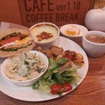 CAFE 絲へんに由 - 料理写真:ランチプレート　1200円