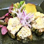 レストラン メグミ - カツオのレアロースト 千葉県産レモンバタ－ソース