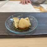 松寿司 - もはや松寿司さんの名物・牡蠣の漬け込み。