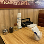 伊蘭香 - 席！　真ん中の紙が「オーダーシート」