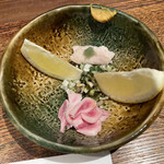 鳥茂 - 子袋・ガツの冷製