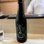 松寿司 - みむろ杉(奈良)の木桶菩提酛。酒の神の鎮まる三輪のお酒です。