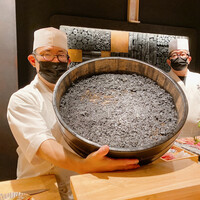 麻布 黒しゃり - 
