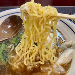 烈志笑魚油 麺香房 三く - 三くセットかけ（ネギトロ） ¥1100