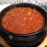 コッテジ - 豆腐チゲ（激辛）