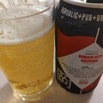 イズーラ修善寺 そば処 - 濃いめ小麦色　飲みやすい