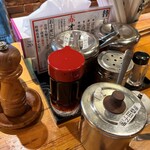 田中商店 - 【再訪】卓上のいろいろ