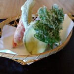 Sobaya Nagomi - 季節の野菜天麩羅