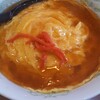 Fukuhana - 天津麺　あんかけが弱いタイプ　醤油ラーメンのうえに天津玉子とあんかけがかかっている