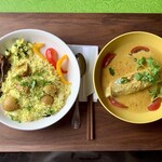 スプーンソング - 【2022年5月19日(木)】フィッシュ(真鯛)マッパスとベジナッツプラオプレート