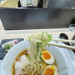 清湯醤油 ほし乃 - 啜って楽しむぞー。(๑>◡<๑)