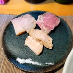 麺屋 さくら井 - 特製昆布水つけ麺　醤油