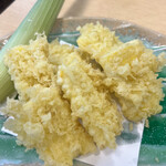 ほうとう蔵 歩成 フルーツライン店 - トウモロコシ天ぷら