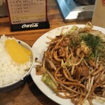 ふきや - 時間が無い時は、焼きそばがお薦めです。