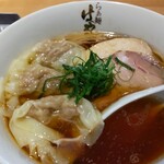 Raxamenhayashida - 自家製ワンタン麺(数量限定) 950円