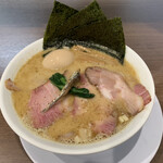 麺屋 あきのそら - 鶏にぼし　全部のせ