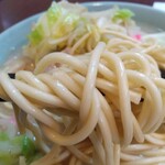 長崎飯店 - 麵のアップ