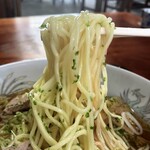 中華そば志のぶ支店 - 自家製の麺♬