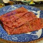 焼肉 拍手喝采 - サーロインの瞬間炙り