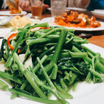 梅蘭 - 空心菜の炒め