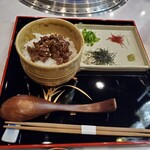 焼肉 拍手喝采 - ヒレのまぶし茶漬け