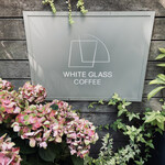 WHITE GLASS COFFEE - 