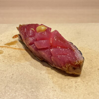 鮨なかむら - 202206  鰹の藁焼き