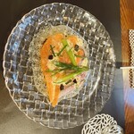 欧風食堂 パリッコ - お魚のハニーマスタードカルパッチョ