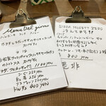 タベルナ・バルボーネ - メニュー