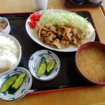 Sanchoku Asahi Gu - 焼き肉定食￥600