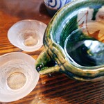 うずら家 - 冷酒染みます